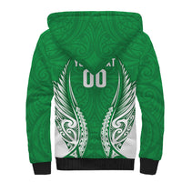 Manawatu 2026 Rugby Custom Sherpa Hoodie NZ Maori Silver Fern LT14 - Polynesian Pride