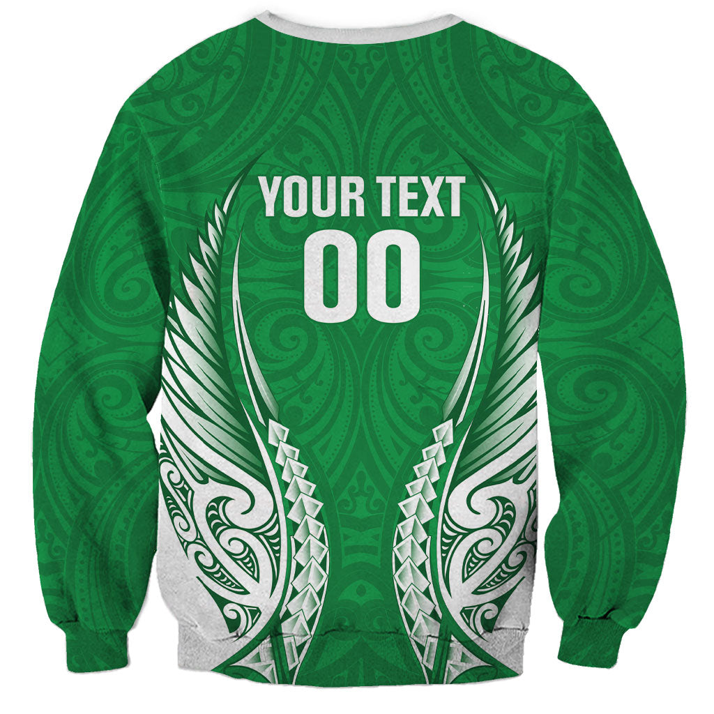 Manawatu 2026 Rugby Custom Sweatshirt NZ Maori Silver Fern LT14 - Polynesian Pride