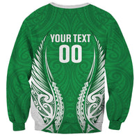 Manawatu 2026 Rugby Custom Sweatshirt NZ Maori Silver Fern LT14 - Polynesian Pride