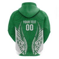 Manawatu 2026 Rugby Custom Zip Hoodie NZ Maori Silver Fern LT14 - Polynesian Pride