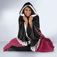 North Harbour 2026 Rugby Custom Hooded Blanket NZ Maori Silver Fern LT14 - Polynesian Pride