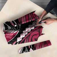 North Harbour 2026 Rugby Custom Umbrella NZ Maori Silver Fern LT14 - Polynesian Pride