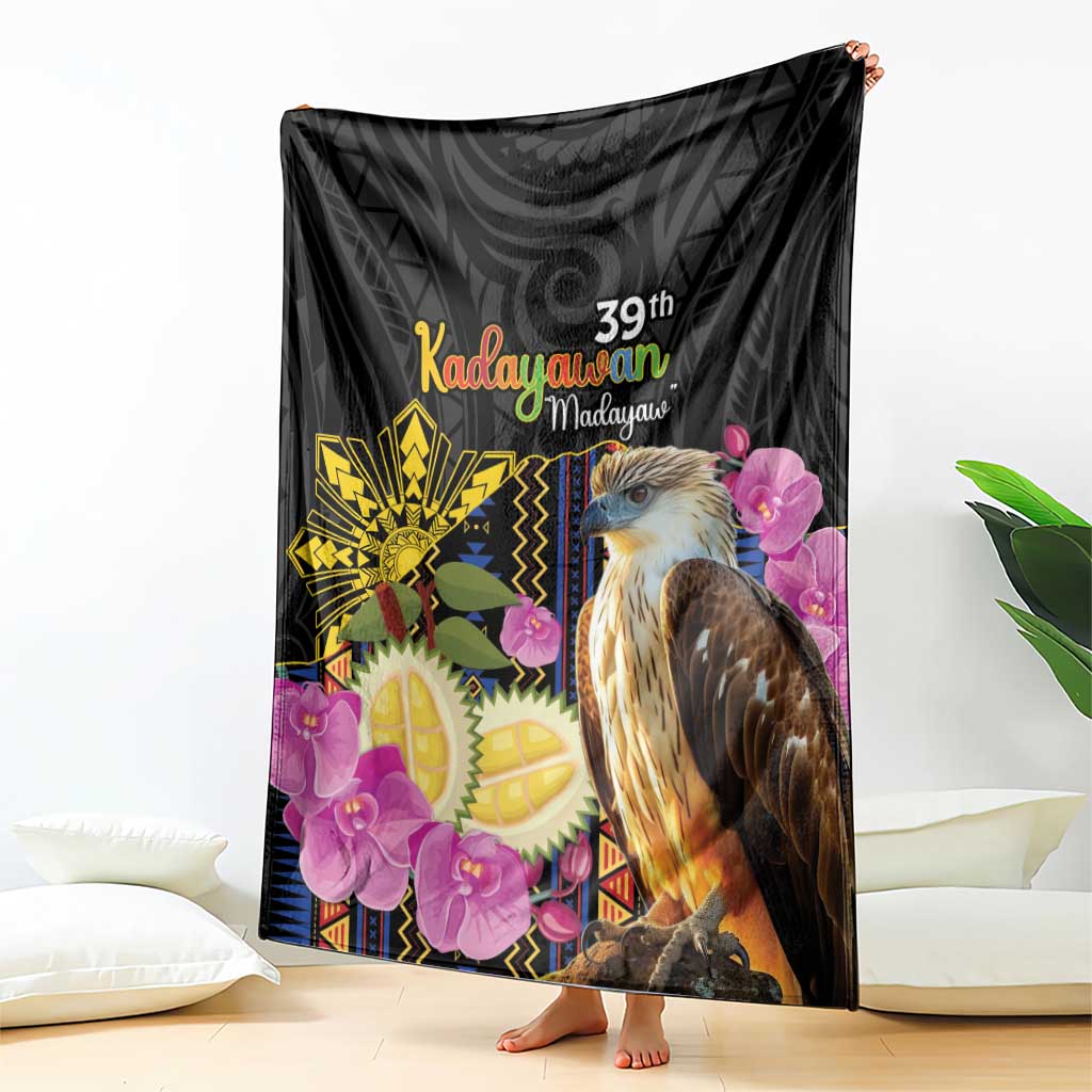 Kadayawan Philippines Blanket Filipino Eagle Happy 39th Anniversary LT14 - Polynesian Pride