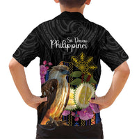 Kadayawan Philippines Kid Hawaiian Shirt Filipino Eagle Happy 39th Anniversary LT14 - Polynesian Pride