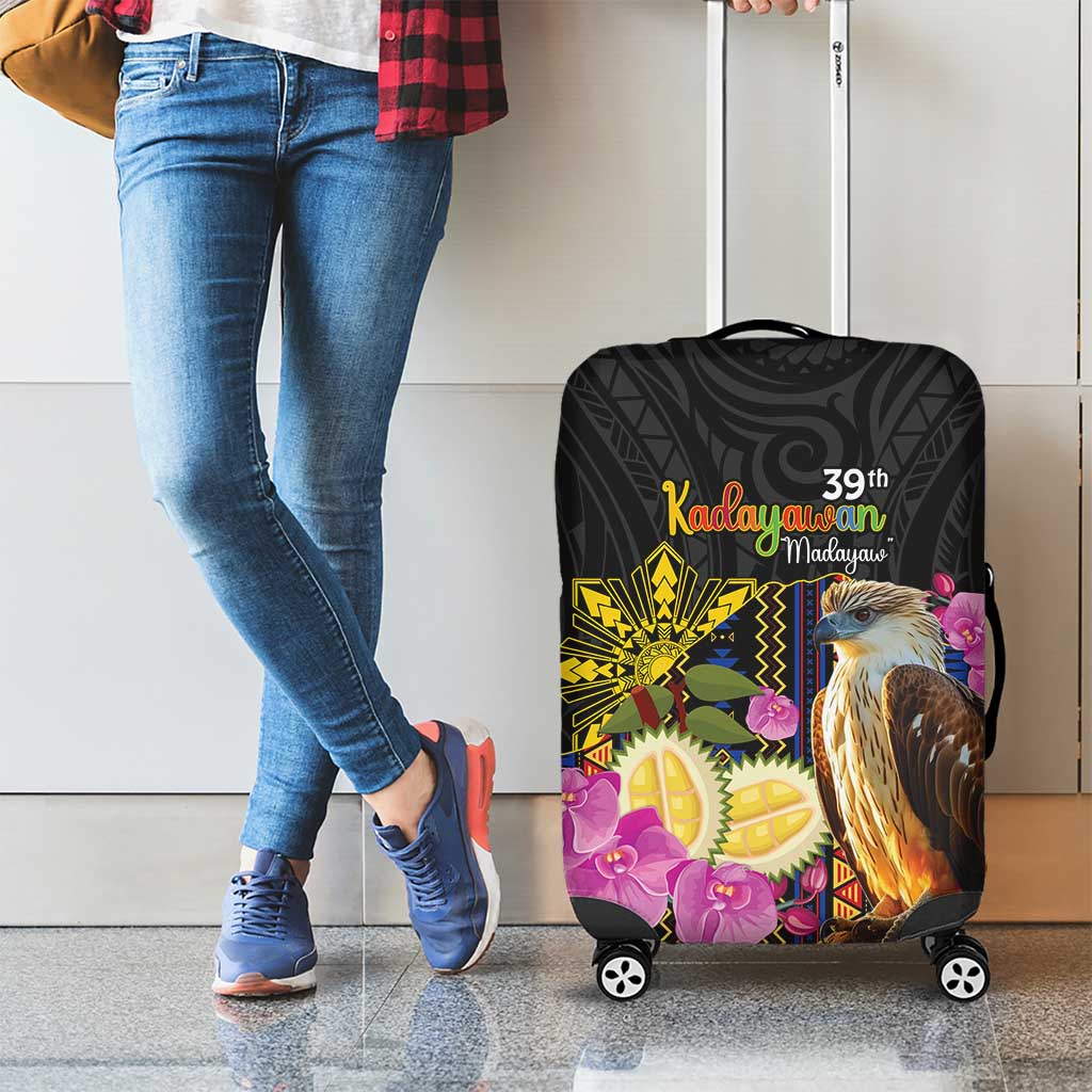 Kadayawan Philippines Luggage Cover Filipino Eagle Happy 39th Anniversary LT14 - Polynesian Pride