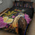 Kadayawan Philippines Quilt Bed Set Filipino Eagle Happy 39th Anniversary