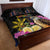 Kadayawan Philippines Quilt Bed Set Filipino Eagle Happy 39th Anniversary