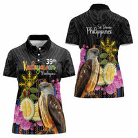 Kadayawan Philippines Women Polo Shirt Filipino Eagle Happy 39th Anniversary LT14 - Polynesian Pride