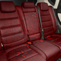 Oxblood Polynesia Back Car Seat Cover Hawaiian Tribal Hammerhead Shark Tattoo LT14 - Polynesian Pride