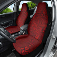 Oxblood Polynesia Car Seat Cover Hawaiian Tribal Hammerhead Shark Tattoo LT14 - Polynesian Pride