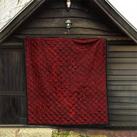 Oxblood Polynesia Quilt Hawaiian Tribal Hammerhead Shark Tattoo LT14 - Polynesian Pride