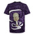 Purple New Zealand Eel Rugby Jersey Aotearoa Maori Tuna With Kotiate Weapon