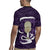 Purple New Zealand Eel Rugby Jersey Aotearoa Maori Tuna With Kotiate Weapon