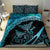 New Zealand Stingray Bedding Set Aotearoa Whai With Maori Paua Shell