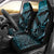 New Zealand Stingray Car Seat Cover Aotearoa Whai With Maori Paua Shell