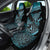 New Zealand Stingray Car Seat Cover Aotearoa Whai With Maori Paua Shell