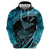 New Zealand Stingray Hoodie Aotearoa Whai With Maori Paua Shell