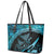 New Zealand Stingray Leather Tote Bag Aotearoa Whai With Maori Paua Shell