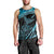 New Zealand Stingray Men Tank Top Aotearoa Whai With Maori Paua Shell