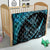 New Zealand Stingray Quilt Aotearoa Whai With Maori Paua Shell