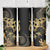 Black And Gold Aotearoa Whai Skinny Tumbler NZ Stingrays Maori Curves Style