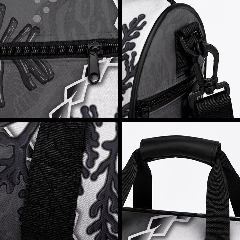 Black Coral Hawaii Duffle Bag Ekaha Ku Moana Honu Sea Turtle LT14 - Polynesian Pride