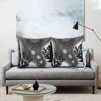Black Coral Hawaii Pillow Cover Ekaha Ku Moana Honu Sea Turtle LT14 - Polynesian Pride