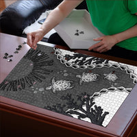 Black Coral Hawaii Puzzle Ekaha Ku Moana Honu Sea Turtle LT14 - Polynesian Pride