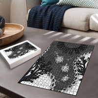 Black Coral Hawaii Puzzle Ekaha Ku Moana Honu Sea Turtle LT14 - Polynesian Pride