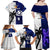 Fiji And Scotland Rugby Family Matching Off Shoulder Maxi Dress and Hawaiian Shirt Fijian Tapa Pattern With Thistle LT14 - Polynesian Pride