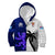 Fiji And Scotland Rugby Kid Hoodie Fijian Tapa Pattern With Thistle LT14 - Polynesian Pride