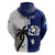 Custom Fiji And Scotland Rugby Hoodie Fijian Tapa Pattern With Thistle LT14 - Polynesian Pride