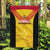 Papua New Guinea Rubgby Garden Flag Pacific 2023 Go PNG Kumuls LT14 Garden Flag Yellow - Polynesian Pride