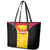 Papua New Guinea Rubgby Leather Tote Bag Pacific 2023 Go PNG Kumuls LT14 - Polynesian Pride