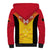 Custom Papua New Guinea Rubgby Sherpa Hoodie Pacific 2023 Go PNG Kumuls LT14 - Polynesian Pride