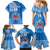 Custom Samoa Rugby Family Matching Mermaid Dress and Hawaiian Shirt Pacific 2023 Go Toa Samoa LT14 - Polynesian Pride