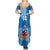 Custom Samoa Rugby Family Matching Summer Maxi Dress and Hawaiian Shirt Pacific 2023 Go Toa Samoa LT14 - Polynesian Pride