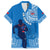 Custom Samoa Rugby Hawaiian Shirt Pacific 2023 Go Toa Samoa LT14 Blue - Polynesian Pride