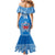 Custom Samoa Rugby Mermaid Dress Pacific 2023 Go Toa Samoa LT14 - Polynesian Pride