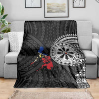 Philippines Strong Blanket Filipino Map Polynesian Tattoo LT14 - Polynesian Pride