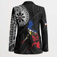 Philippines Strong Blazer Filipino Map Polynesian Tattoo LT14 - Polynesian Pride
