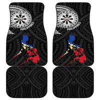 Philippines Strong Car Mats Filipino Map Polynesian Tattoo LT14 - Polynesian Pride