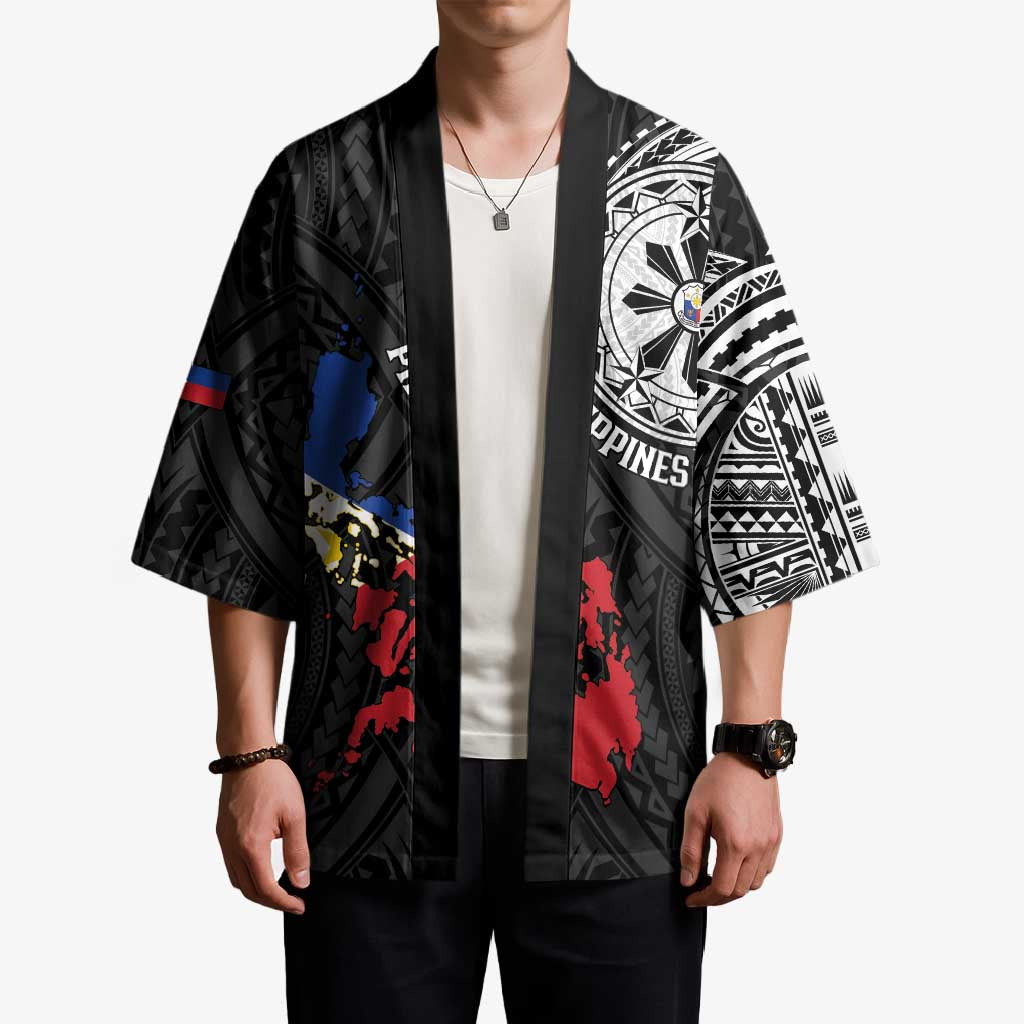 Philippines Strong Kimono Filipino Map Polynesian Tattoo LT14 - Polynesian Pride