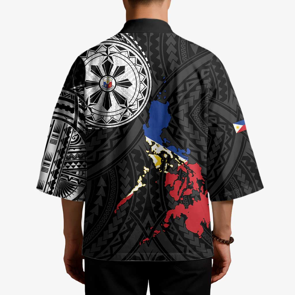 Philippines Strong Kimono Filipino Map Polynesian Tattoo LT14 - Polynesian Pride