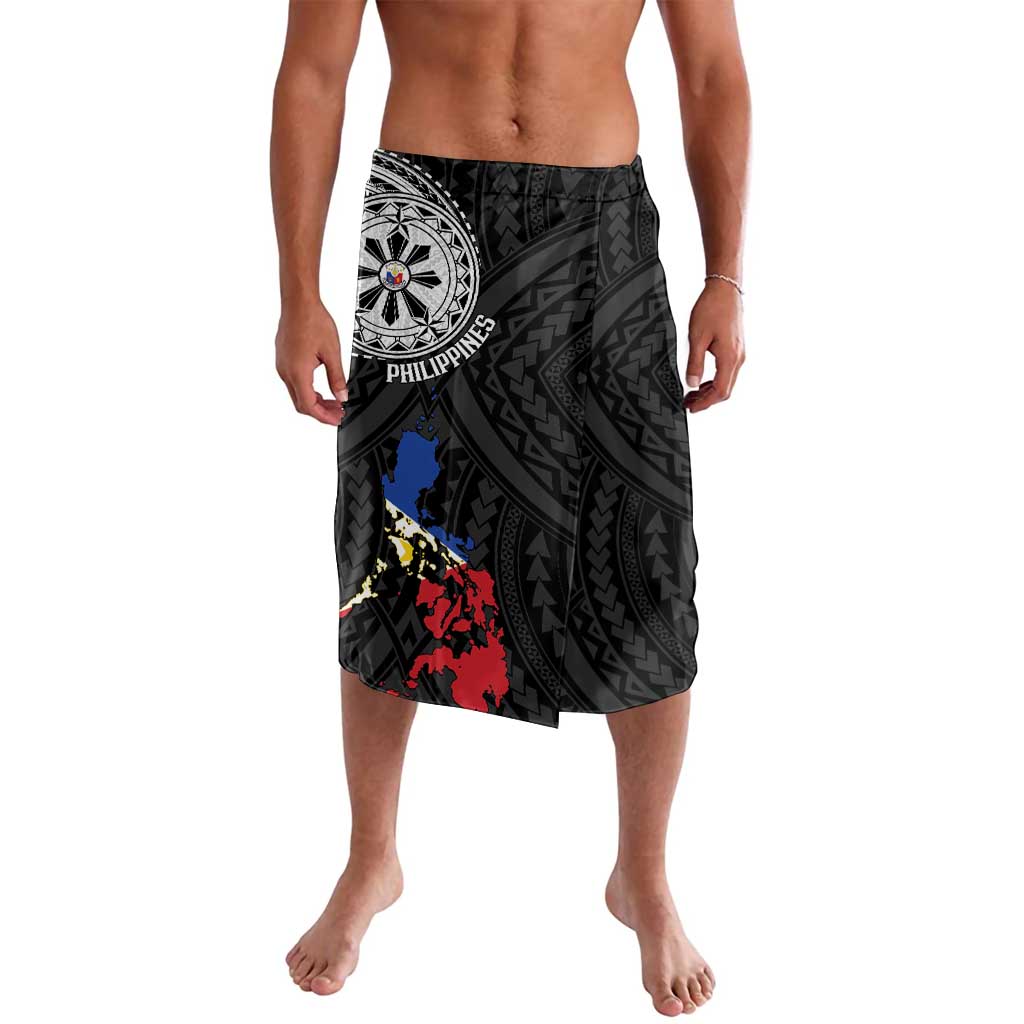 Philippines Strong Lavalava Filipino Map Polynesian Tattoo LT14 Black - Polynesian Pride
