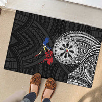 Philippines Strong Rubber Doormat Filipino Map Polynesian Tattoo LT14 - Polynesian Pride