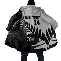 New Zealand Lawn Bowls Custom Cloak Aotearoa Silver Fern LT14 - Polynesian Pride