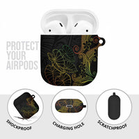 Aloha Hawaii Kalo AirPods Case Reggae Taro Polynesian Pattern LT14 - Polynesian Pride