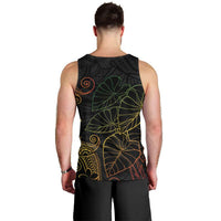 Aloha Hawaii Kalo Men Tank Top Reggae Taro Polynesian Pattern LT14 - Polynesian Pride