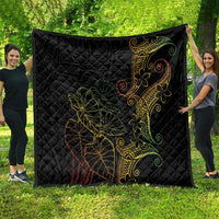 Aloha Hawaii Kalo Quilt Reggae Taro Polynesian Pattern LT14 - Polynesian Pride